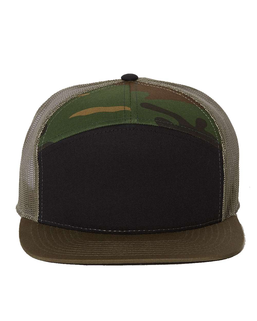 Richardson 168 - Black/Camo/Loden