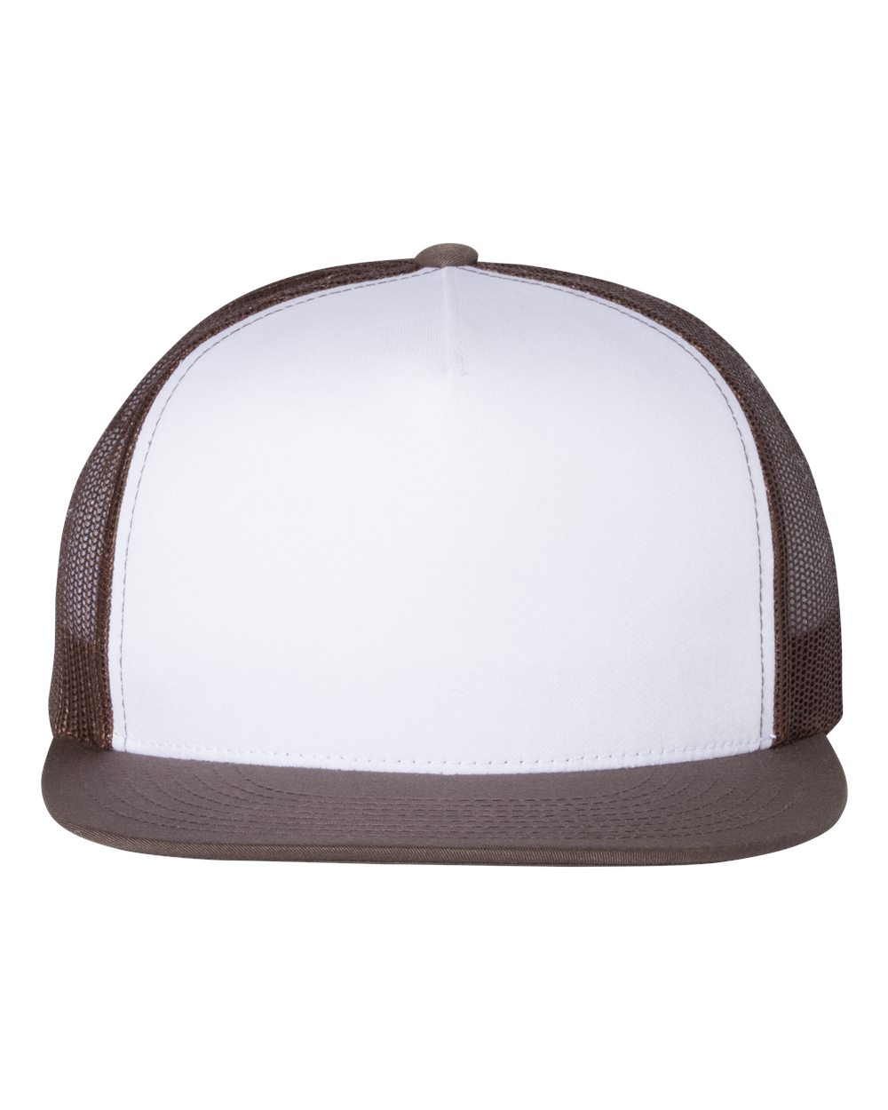 Yupoong 6006 - Brown/White/Brown