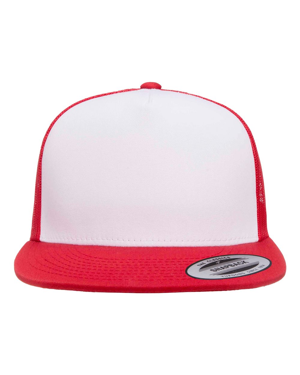 Yupoong 6006 - Red/White/Red